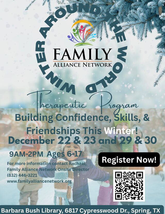Winter Around the World flyer (English)