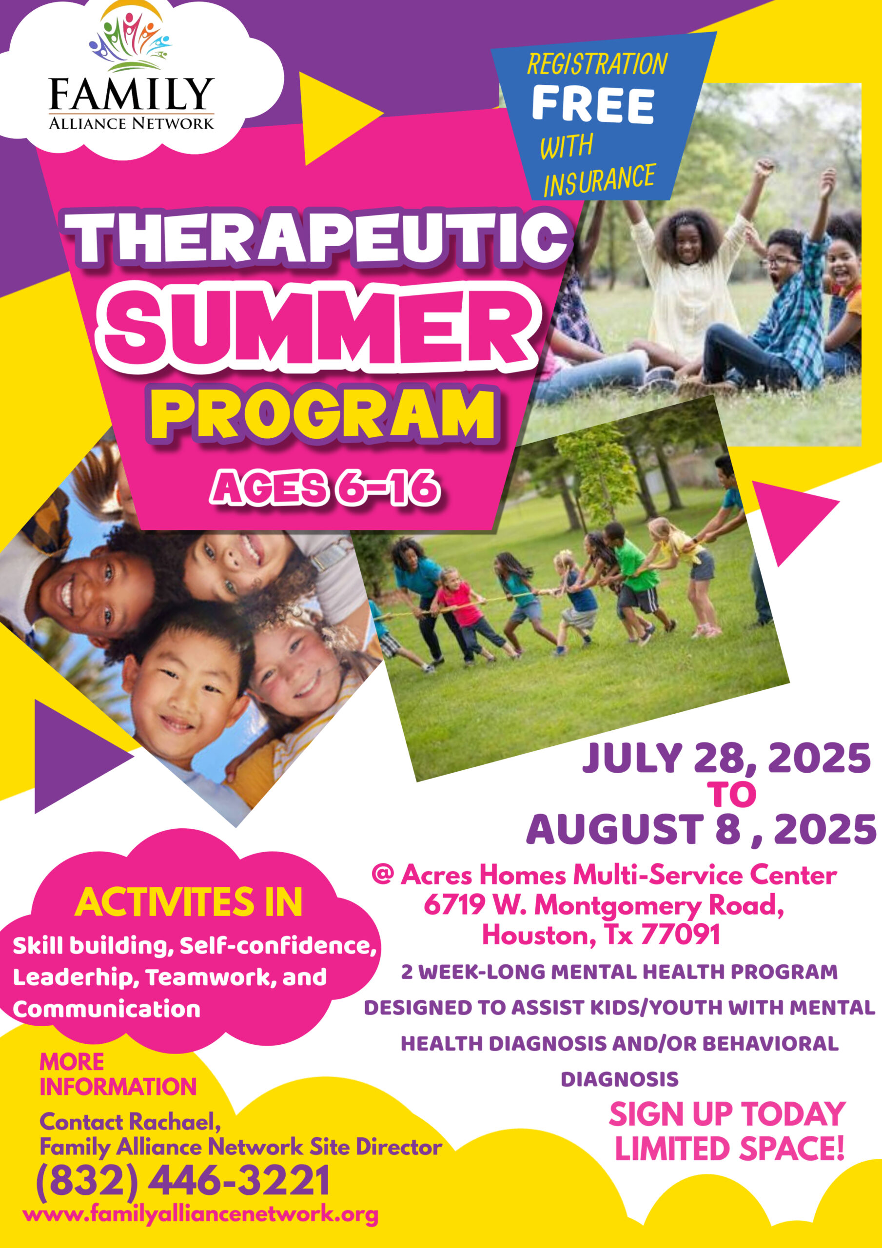 Kids Summer Camp Flyer